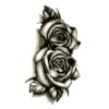 E 90848 Waterproof Realistic Rose Tattoo 防水逼真玫瑰纹身贴|ms E 90848 Waterproof Realistic Rose Tattoo 防水逼真玫瑰纹身贴|ms