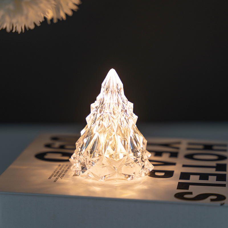 Diamond Crystal Ambience LED Christmas Tree Night Light