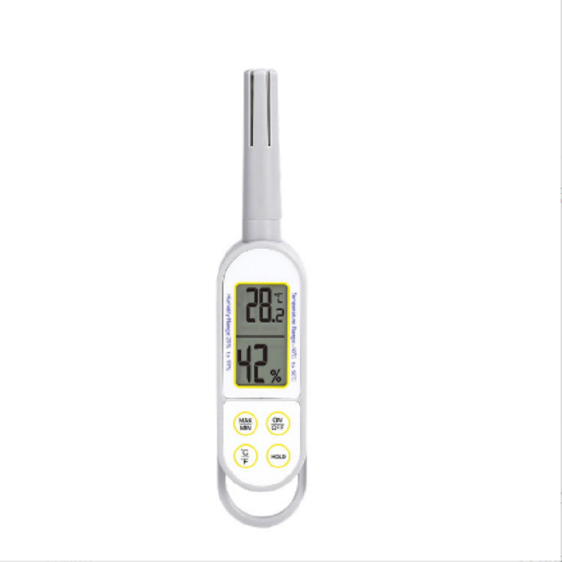 new greenhouse breeding temperature and humidity meter indoor household wet and dry thermometer digital thermometer hygrometer greenhouse