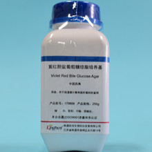 紫红胆盐葡萄糖琼脂培养基 干粉培养基 250g/瓶 药典标准