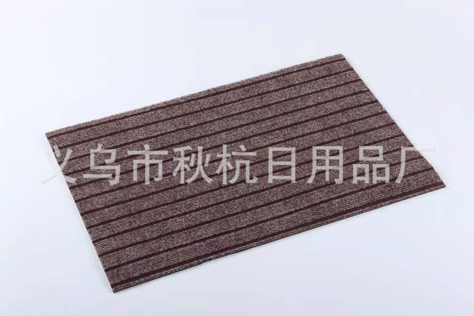 Striped Dirt Trap Mats Entrance Bedroom Kitchen Dining Room/Living Room Non-Slip Cutting Non-Slip Wear-Resistant Floor Mat