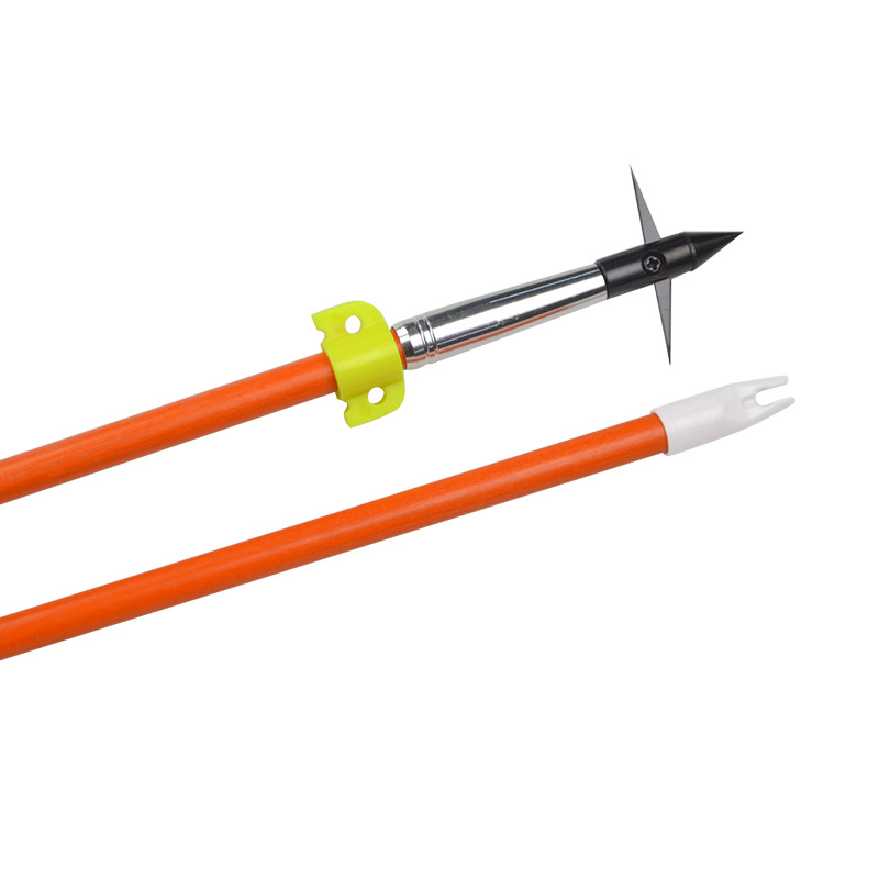 弓箭射鱼箭 户外射击运动射鱼箭支 反曲弓复合弓用打鱼猎渔实心箭