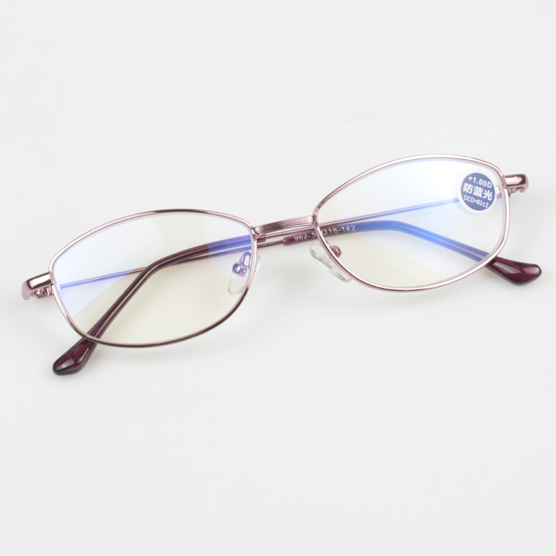 金属全框老花镜女士防蓝光花镜时尚款式中老年眼镜地摊货源