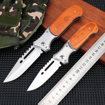 户外折刀 高硬度求生水果刀随身便携刀具锋利防身小刀 折叠刀