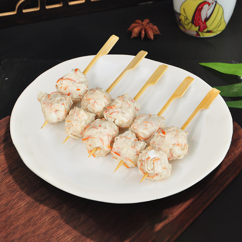 佰腾【龙虾球串】日式关东煮火锅食材711便利店同款商用鱼丸450g