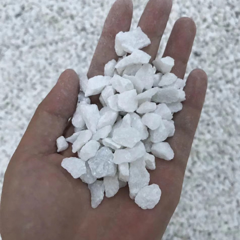 白石子鹅卵石石头园艺盆栽石头多肉铺面庭院造景山水石铺路石头