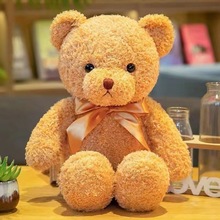 厂家批发泰迪熊公仔毛绒玩具可爱小熊批发娃娃公仔生日礼物