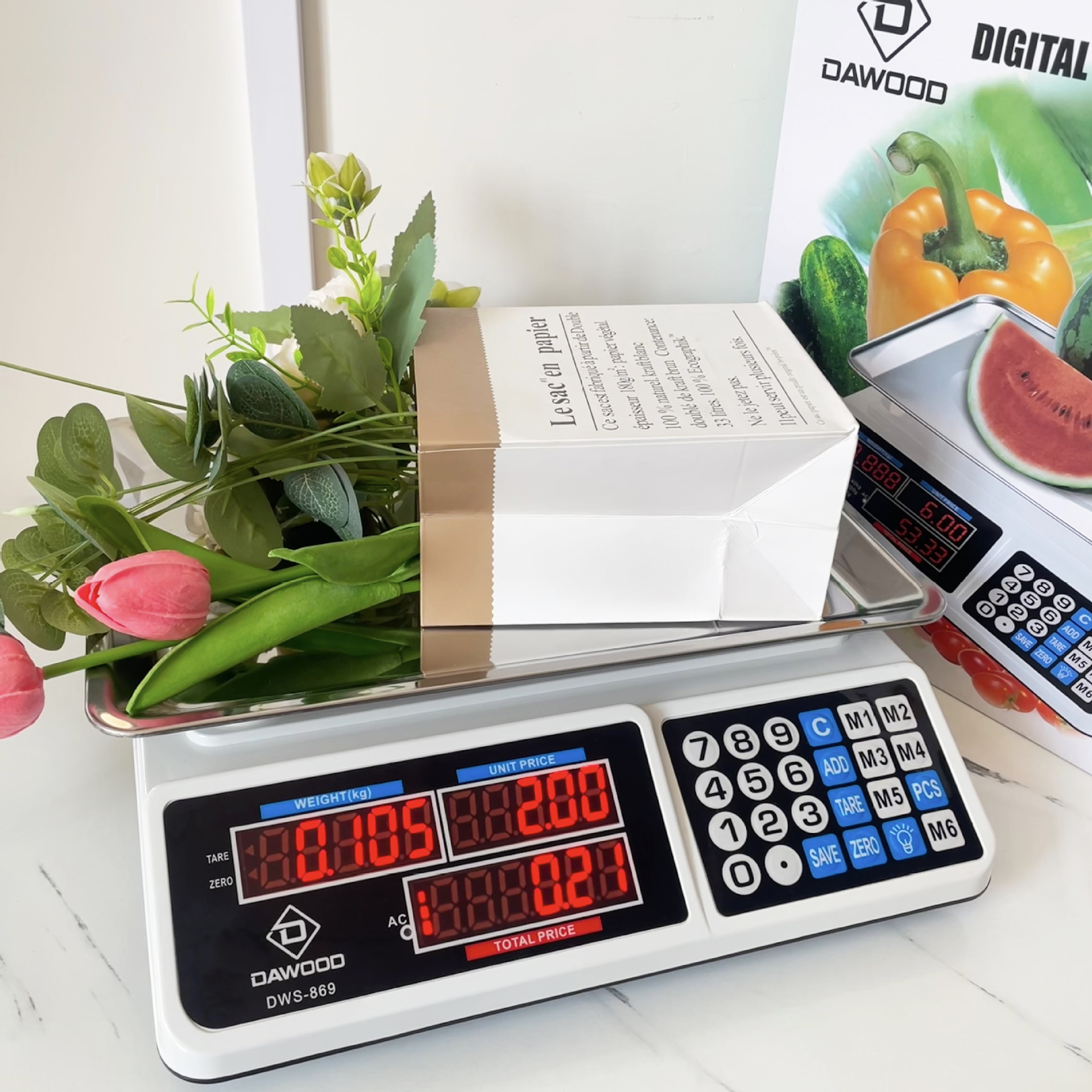 外贸809计价秤超市水果秤40公斤称重电子秤商用计价台秤厂家直销