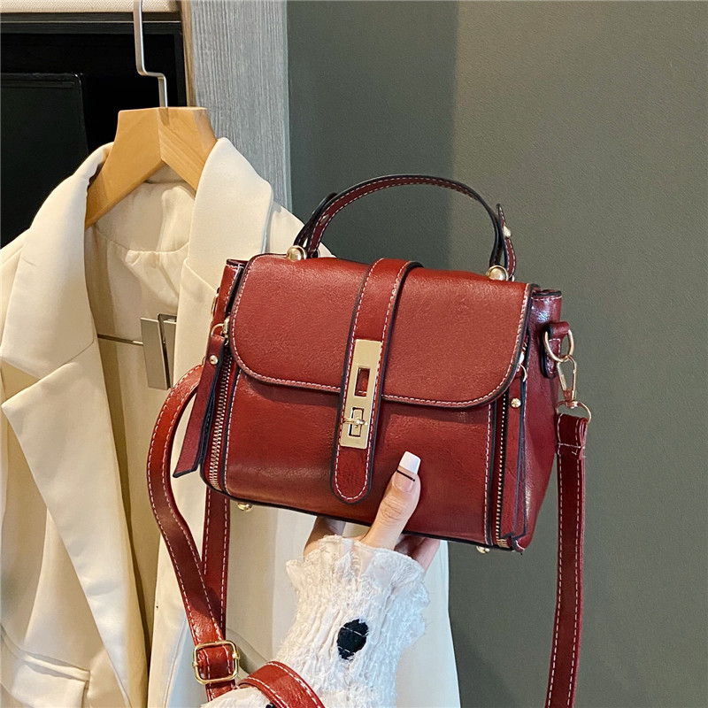 Retro Women's Bag 2020 New Tendy Mori Girl Artistic Simple Bag Women's Crossbody Shoulder Bag Women's Handbags