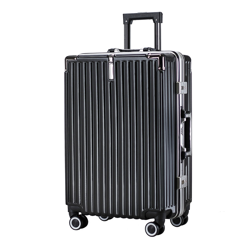 Luggage Men's Aluminum Frame Business 24-Inch Trolley Case Female Universal Wheel Student Boarding Bag Suitcase 26-Inch Password Suitcase