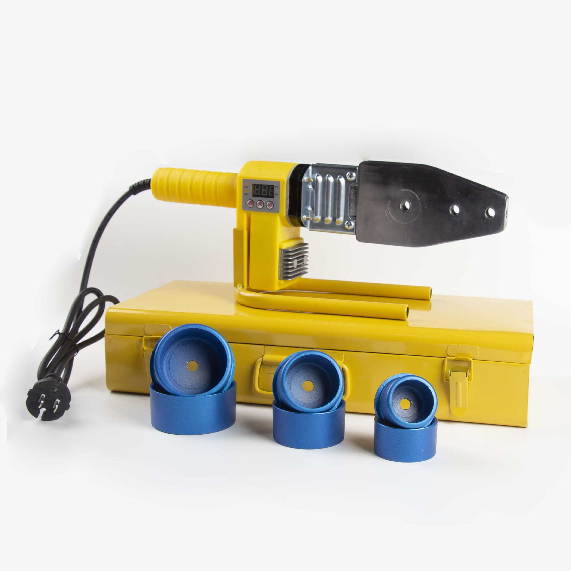 骏鋆五金ppr水管热熔机pe20-63数显热熔器管道管家用接口对接器