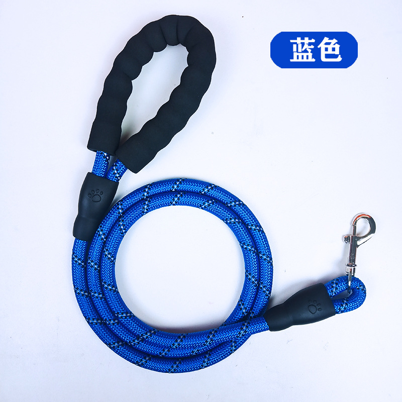 Dog Rope Wholesale Spot Cross-Border Pet Supplies Dog Chain Dog Leash Reflective Manufacturers Pet Dog Hand Holding Rope