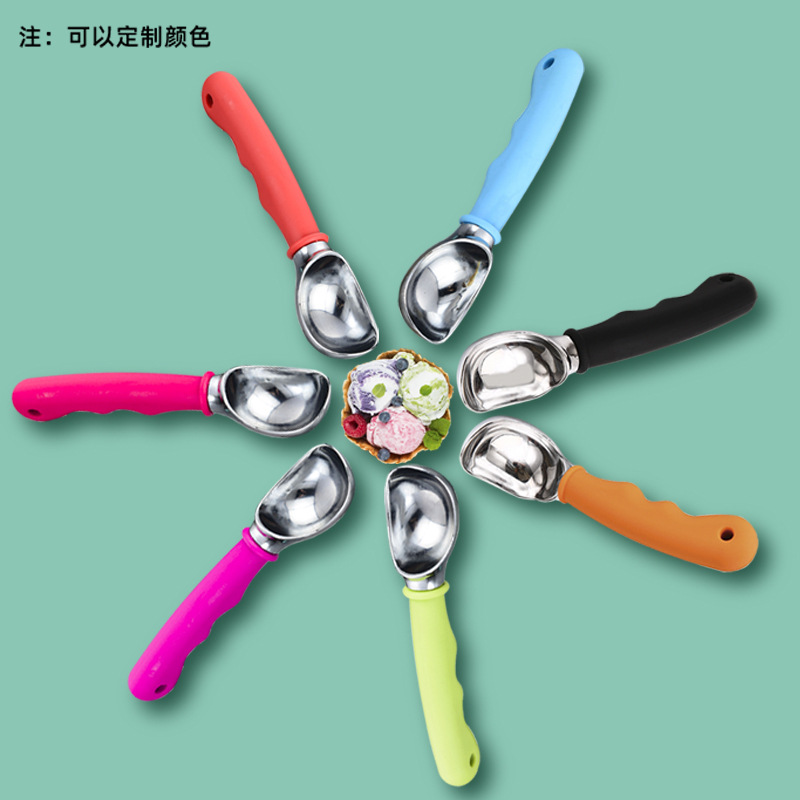 Zinc Alloy Watermelon Fruit Ice-Cream Spoon Ball Scoop Ice-Cream Spoon Fruit Digging Ball Ice Cream Ball Kitchen Gadget