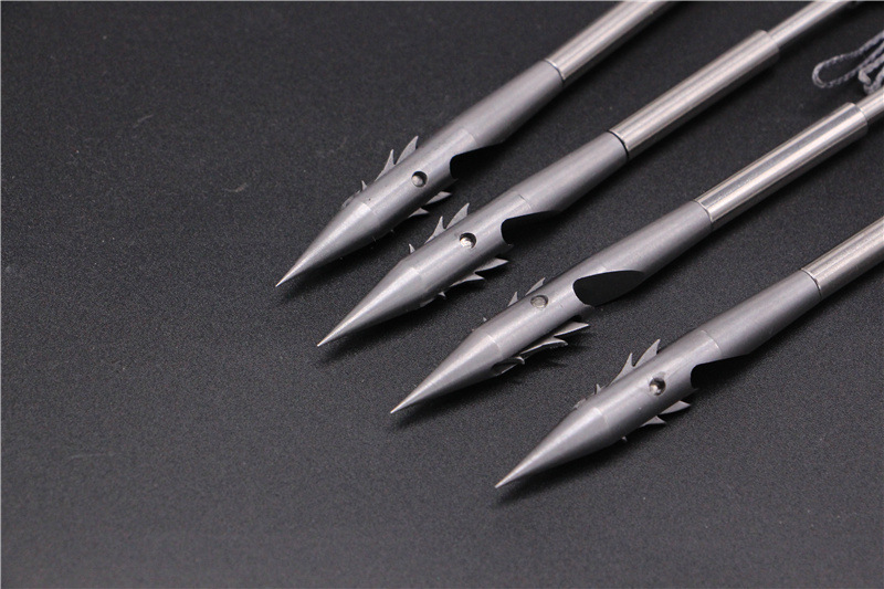 凤凰前置鱼镖440c狼牙倒刺深水射鱼镖 重型深水绝鲨内置强磁分体