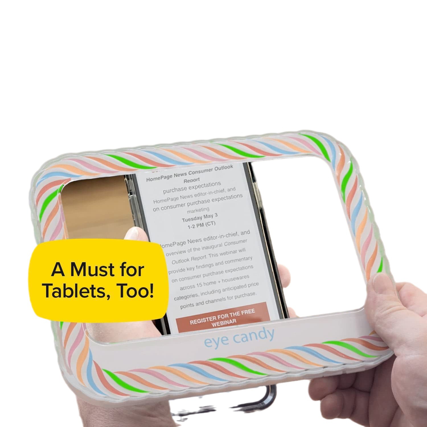Cross-Border New LED Lighted Magnifier with LED Light Reading Magnifying Glass Elderly Reading Magnifying Glass
