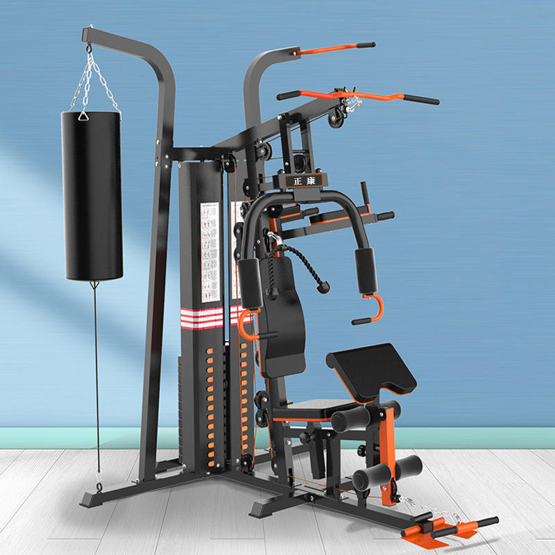 源头工厂批发升级版三人站综合训练器力量训练套装 组合健身用品