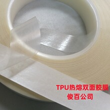 服装TPU热熔胶膜热熔双面胶TPU胶膜拉链胶无缝胶带