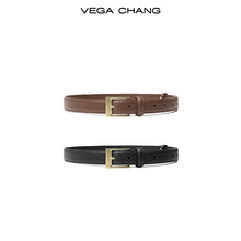 VEGA CHANG【圈出小蛮腰】二层牛皮 正反面手感顺滑柔软 两色腰带