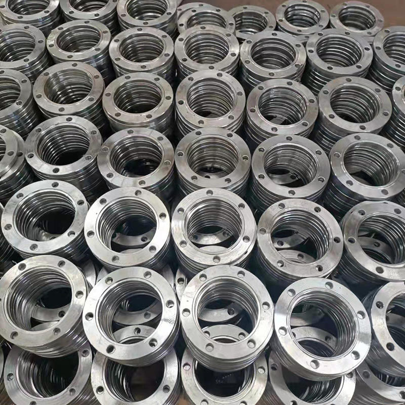 冲压法兰圆片圆盘 碳钢法兰毛坯厂家 焊接切割法兰毛坯件-询价