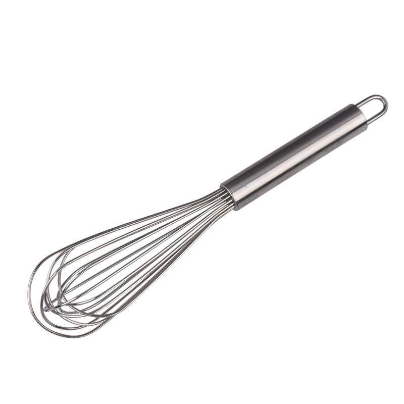 Nbt6 Line Stainless Steel Manual Bold Egg Beater Creative Kitchen Baking Tools Flour Mixer Egg-Whisk