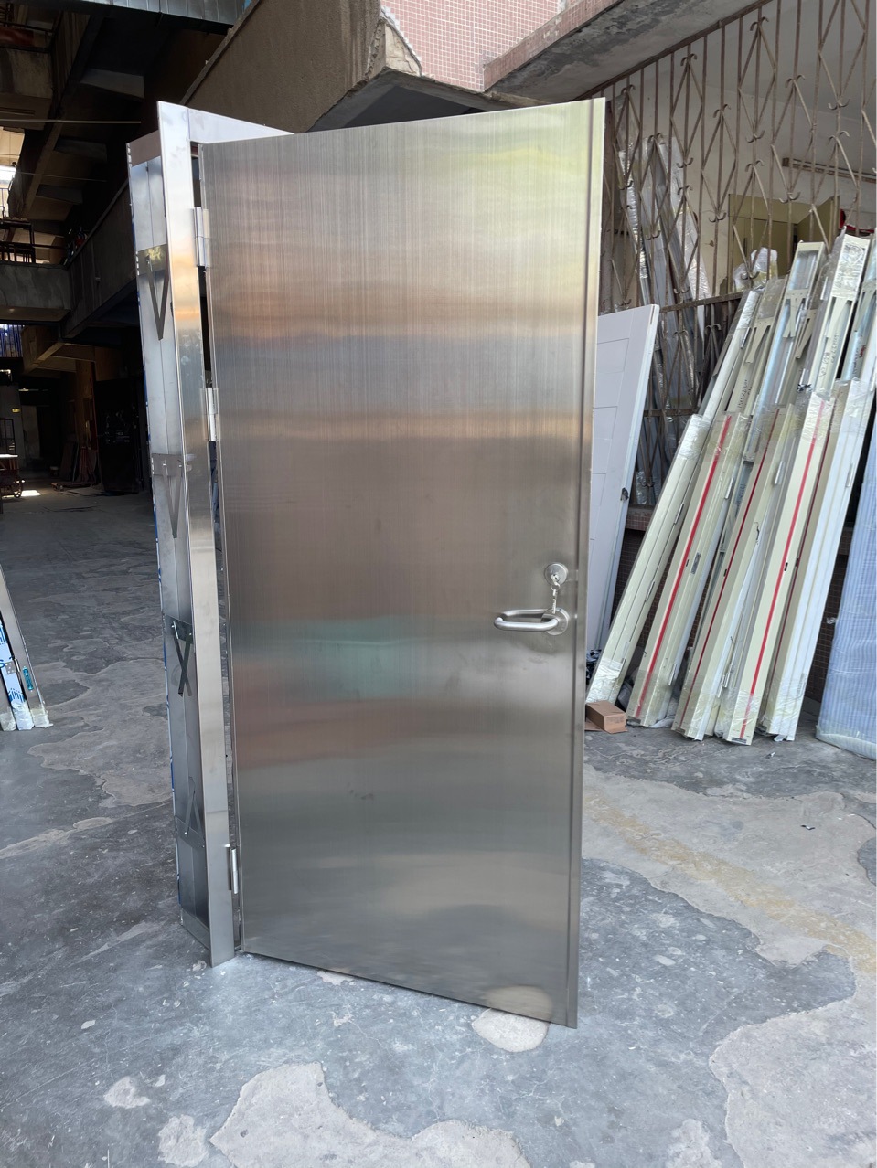 无指纹不锈钢门