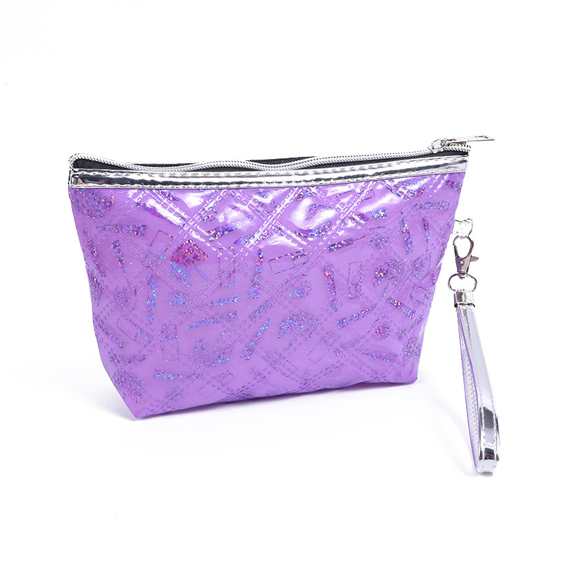New Simple Fashion Pu Storage Bag Cosmetic Bag Dumpling Bag Waterproof Large Capacity Cosmetic Bag Handbag