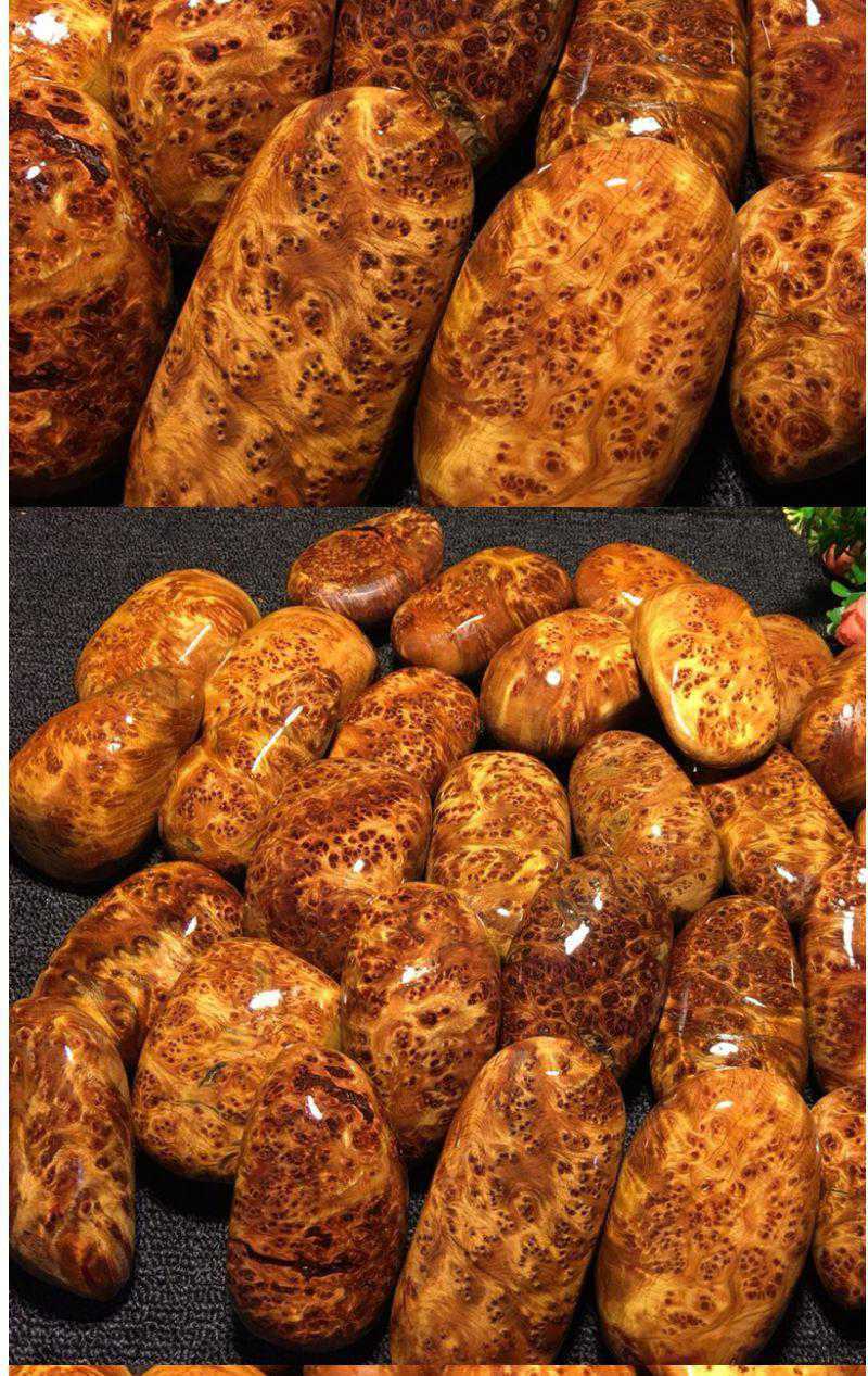 崖柏爆满留疤手把件随型把件木质工艺品崖柏陈化把件木制品