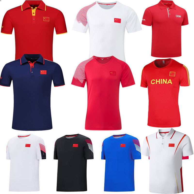 夏季国家队男速干跑步运动短袖篮球健身服t恤中国队团体出场服女