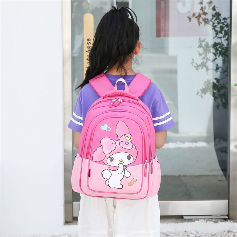 Primary School 1-3 Grade Student Schoolbag Female Large Capacity Good-looking Backpack Clow M Hot Backpack Wholesale