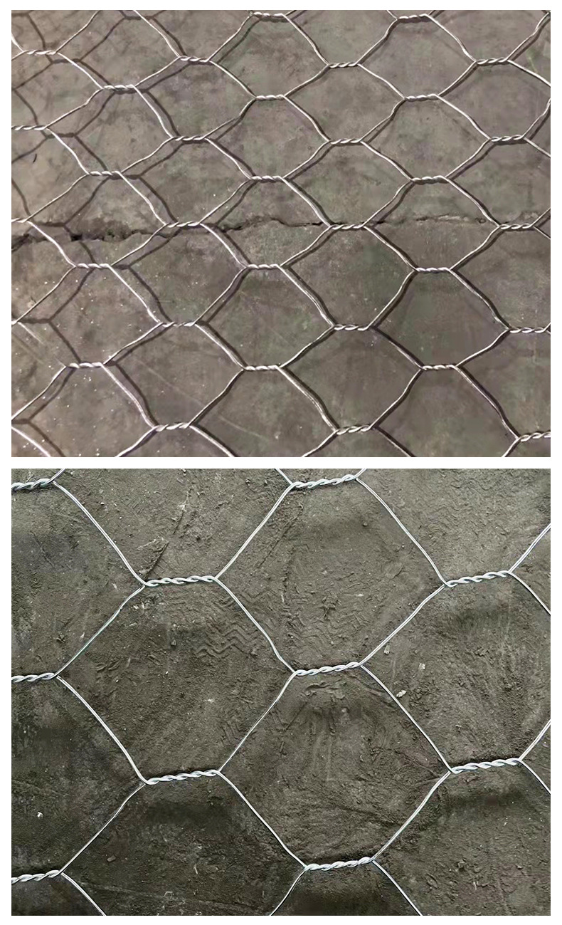 镀锌石笼网卷大六角网卷铅丝笼高尔凡河道石笼网网兜铁丝网现货