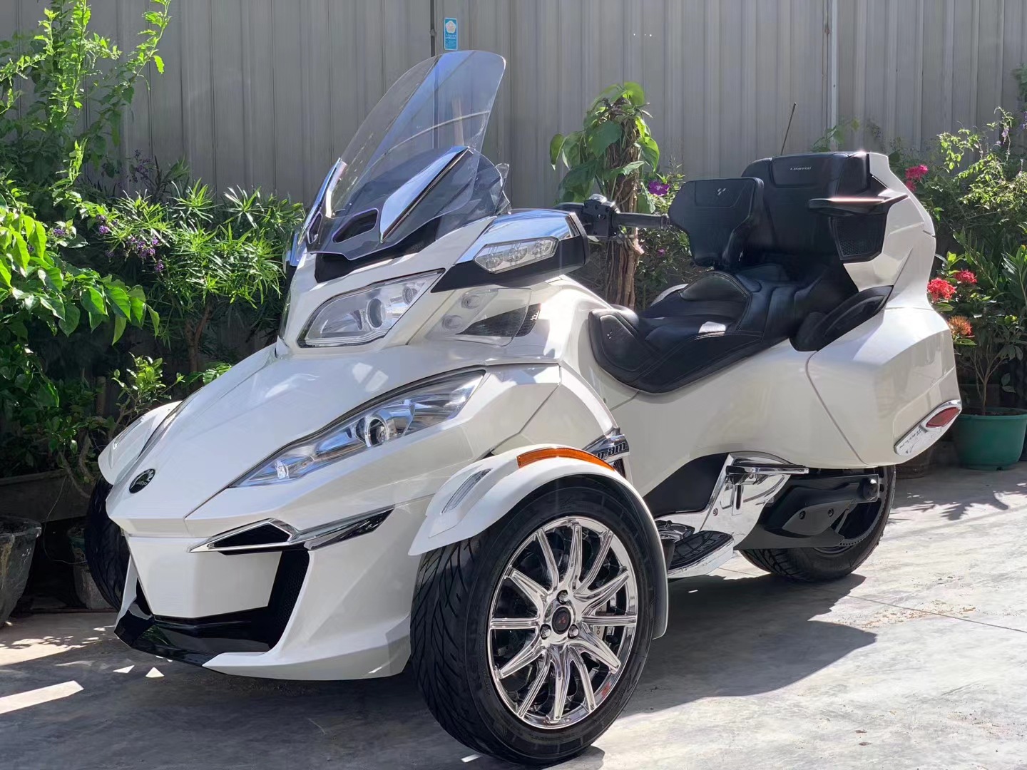 进口brp庞巴迪f3 990cc ace直列3缸倒三轮沙滩越野巡航踏板摩托车