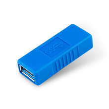 USB3.0母对母转接头电脑USB延长线转接卡USB3.0高速转接母头AF/AF