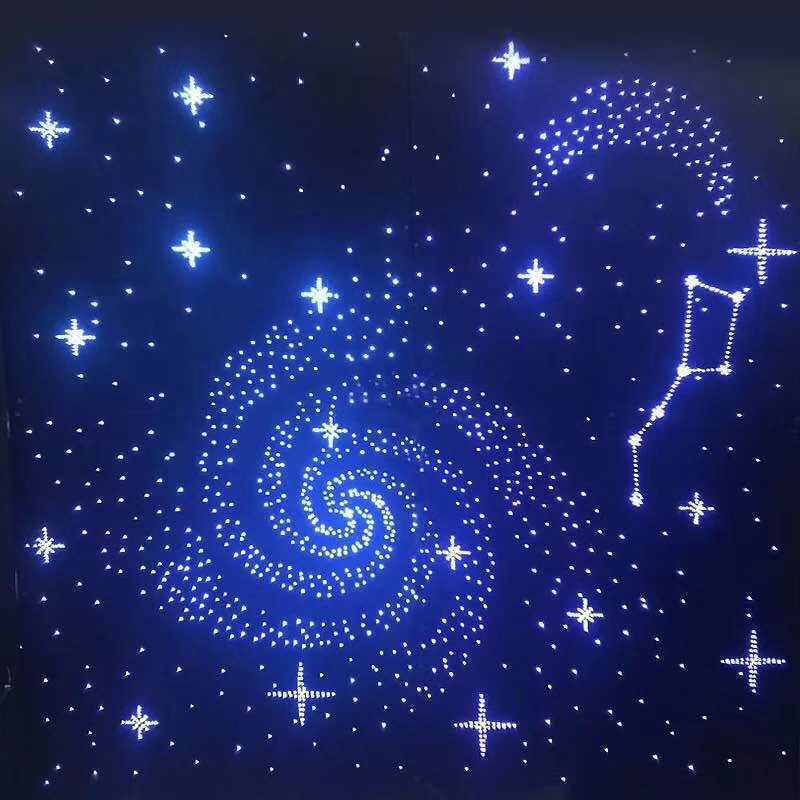 吊顶光纤灯影音室ktv家庭影院满天星卧室星空灯星空顶氛围网红灯