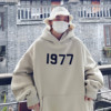 1977 Sweater Hooded Plush thickening Autumn 2022 new pattern American style Heavy coat Autumn and winter Chaopai ins