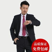 热销西服男外套帅气中青年商务休闲套装成熟男士韩版修身高档西装