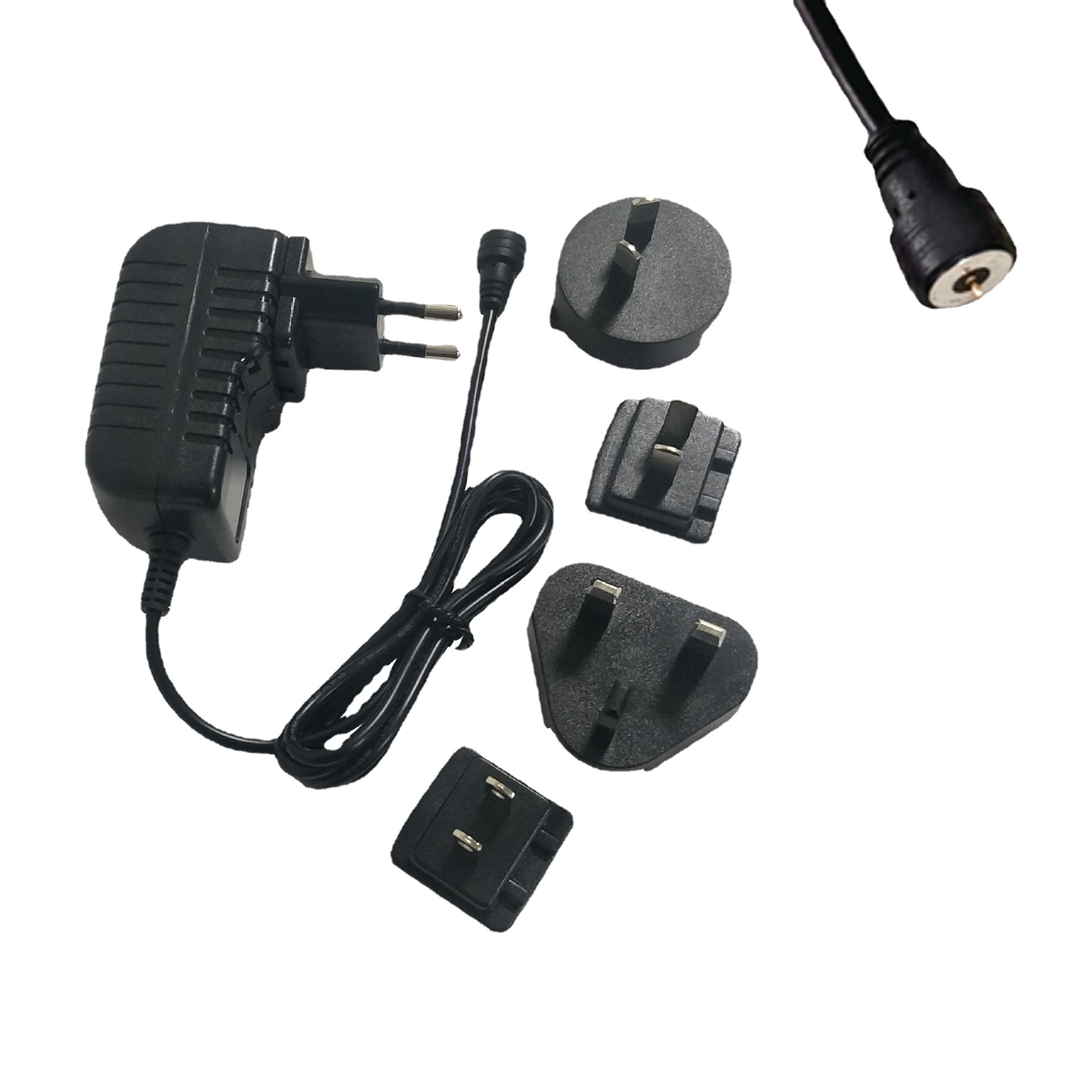 12v2a 24v1a磁吸接头电源适配器可换ac插头欧ce美etl英ukca澳saa