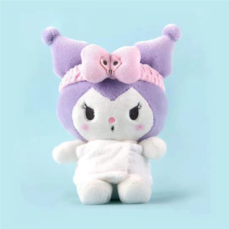 可爱卡通玉桂狗布丁狗酷乐米摆件挂件毛绒公仔温泉泡澡浴巾娃娃