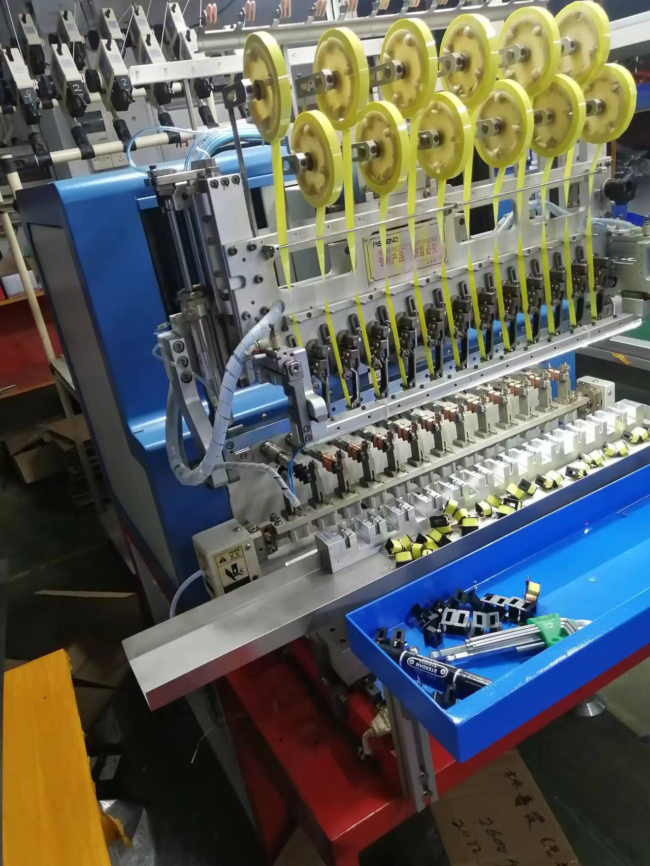 电磁阀继电器全自动包胶绕线机  迪迦斯二手绕线机   绞线绕线机