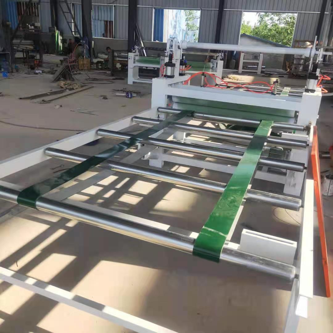 密度板pet高分子膜平贴机 铝蜂窝板贴木皮贴面机 自动修边放卷