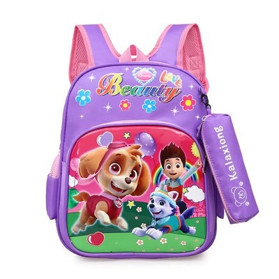 Cross-Border Kindergarten Boys and Girls Children's Spine Protection Backpack Children Kindergarten First Grade Cute Cartoon Schoolbag