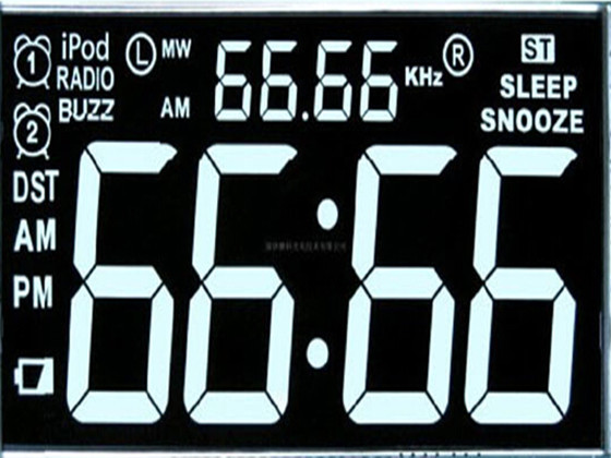 led黑白屏仪表仪器led液晶屏lcd段码屏数字显示屏带背光厂家定制