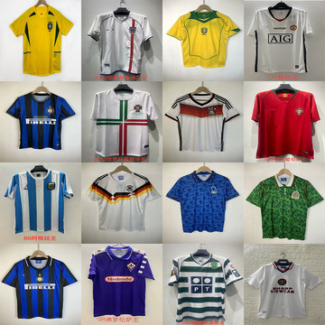 c罗复古球衫 retro football jerseys 国家队俱乐部 英格兰足球服