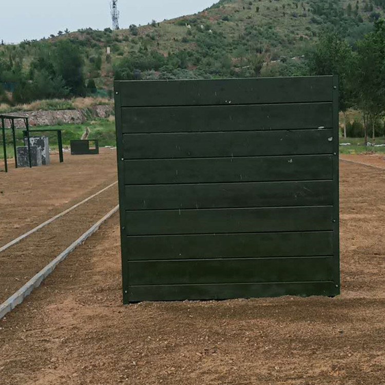 军队学校体能训练器材拓展比赛军事器械400米障碍高墙矮墙高低桩