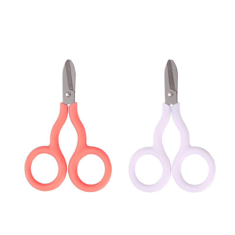 Factory in Stock Wholesale Student Manual Scissor Children's DIY Scissors Thread Small Scissors Stainless Steel Household Scissors