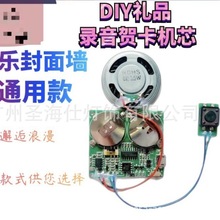 厂音乐封面USB下载贺卡机芯语音DIY音乐板块录音无需NFC芯片播放