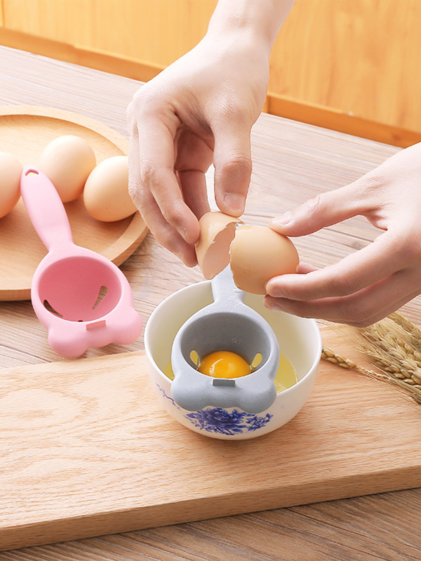 蛋清分离器蛋黄分蛋器创意家用鸡蛋过滤器厨房蛋白蛋黄蛋清滤蛋器