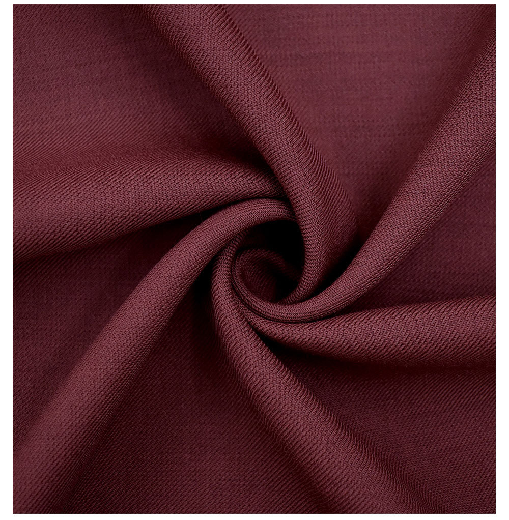 秋冬精纺加捻纱绉纱斜纹弹力 双面可撕开梭织弹力羊毛面料w8681