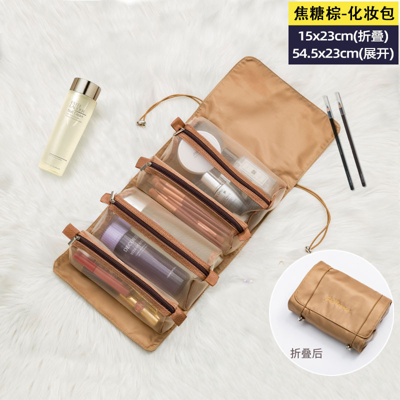 Fashion Style Cosmetic Bag Portable Large Capacity Buggy Bag Ins Style Super Popular Simple Portable Korean Style Travel Toiletry Bag