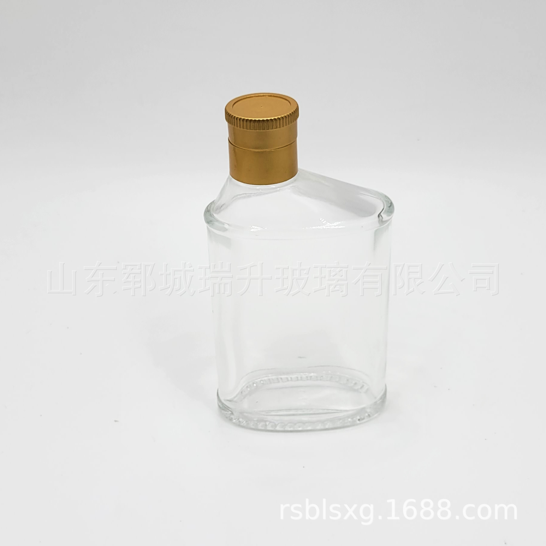 歪嘴郎酒瓶100ml小容量白酒瓶子小酒瓶郓城玻璃瓶厂家现货空酒瓶