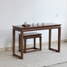 古琴桌子新中式桌凳实木练琴桌仿古桌禅意古典国学书法抄经茶桌